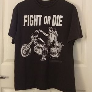 Walking dead fight or die t-shirt
